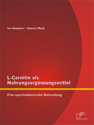 cover image of L-Carnitin als Nahrungsergänzungsmittel